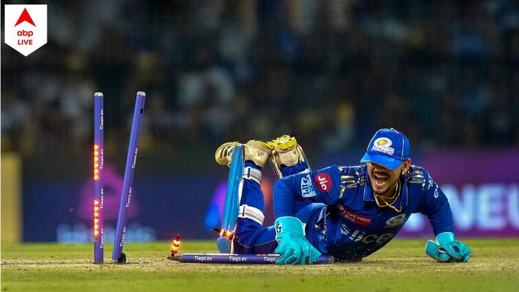 GT vs MI IPL 2023: What happened to Ishan Kishan during IPL 2023 Qualifier 2 match at the Narendra Modi Stadium Ishan Kishan: বেনজির কাণ্ড! সতীর্থের কনুইয়ের গুঁতোয় চোখে গুরুতর চোট, মাঠেই নামতে পারলেন না ঈশান