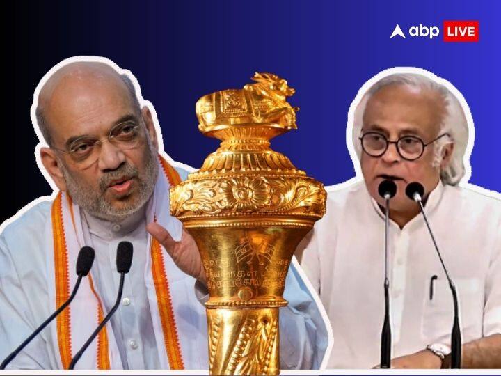 Sengol Dispute: भारतीय परंपराओं से इतनी नफरत क्यों करती है कांग्रेस? सेंगोल विवाद पर जयराम रमेश को अमित शाह ने दिया जवाब Amit Shah replied to Jairam Ramesh on Sengol dispute Why does Congress hate Indian traditions and culture Parliament Building Inauguration Sengol Dispute: भारतीय परंपराओं से इतनी नफरत क्यों करती है कांग्रेस? सेंगोल विवाद पर जयराम रमेश को अमित शाह ने दिया जवाब
