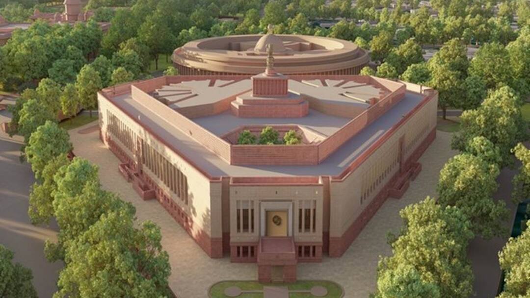 New Parliament Constructions: புதிய நாடாளுமன்றத்தில் ஒட்டுமொத்த இந்தியாவின் வண்ணம்..! பொருட்கள் எது எது எங்கிருந்து வந்தது தெரியுமா?