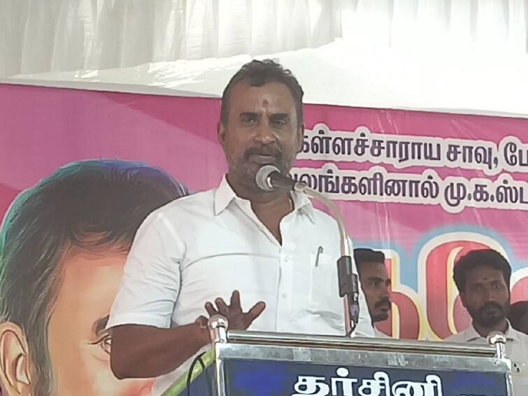 S.p. Velumani alleges that the dmk government is sticking a sticker on admk projects TNN S.p. Velumani: ‘அதிமுக திட்டங்களுக்கு திமுக அரசு ஸ்டிக்கர் ஒட்டி வருகிறது' - எஸ்.பி. வேலுமணி குற்றச்சாட்டு