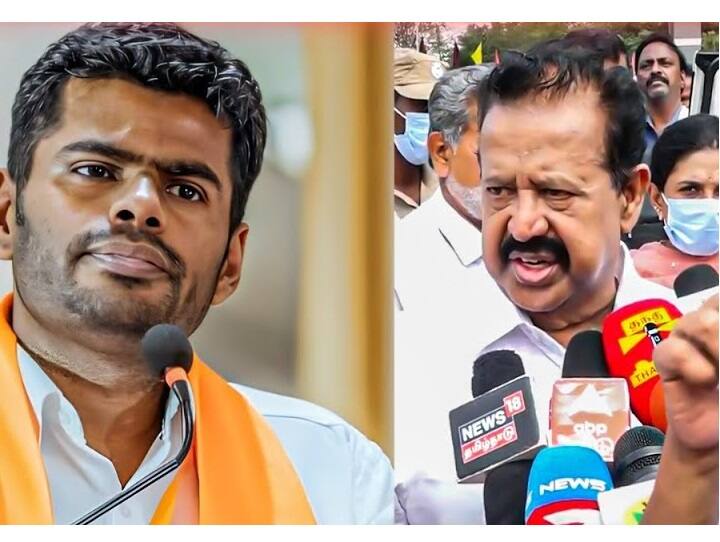 Tamil language issue; Is Annamalai ready to discuss face to face?- Minister Ponmudi Annamalai Vs Ponmudi: தமிழ் மொழி விவகாரம்; நேருக்கு நேராக விவாதிக்க அண்ணாமலை தயாரா?: அமைச்சர் பொன்முடி சவால்