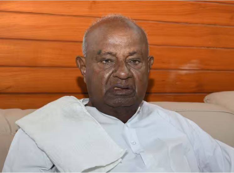 New Parliament Building belongs to the country It is not a BJP or RSS office says former PM H D Deve Gowda New Parliament Building Inauguration : संसद भवन भाजप-संघाचं कार्यालय नाही, मी उद्घाटनाला जाणार : माजी पंतप्रधान एचडी देवेगौडा