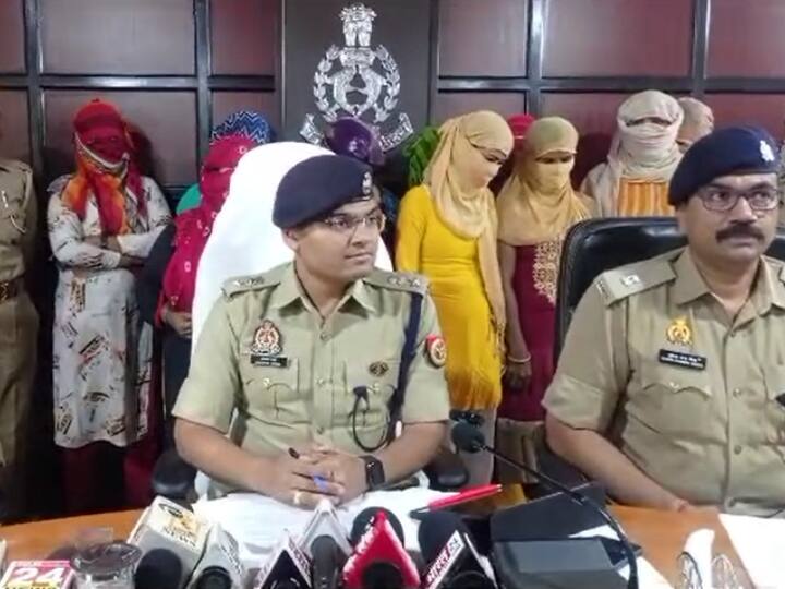 Hapur Police Busted Sex Racket Running in the house and arrested 15 accused and sent to jail ANN UP News: हापुड़ पुलिस ने मकान में चल रहे सेक्स रैकेट का किया भंडाफोड़, 15 आरोपियों को गिरफ्तार कर भेजा जेल