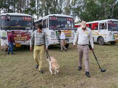 Over 4,000 Devotees, Including Kashmiri Pandits, Leave For Kheer Bhawani Mela In Kashmir. IN PICS