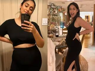 Ileana D'Cruz ફરી ફ્લોન્ટ કર્યો બેબી બમ્પને ફ્લોન્ટ, મિરર સેલ્ફીમાં જોવા મળ્યો પ્રેગ્નન્સી ગ્લો