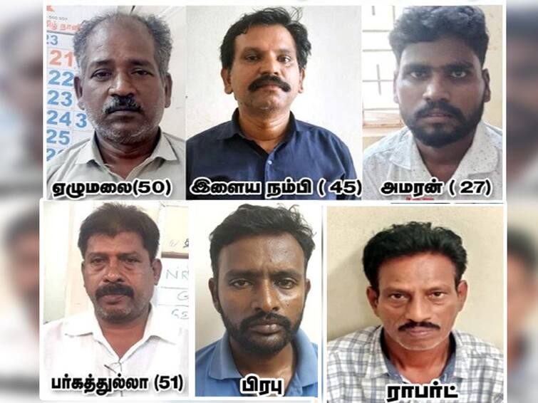 Villupuram: Poisoned liquor case: CBCID appears in court a day before the trial of 6 out of 11 TNN விஷ சாராய வழக்கு:  இன்று ஆஜர்படுத்தப்பட்ட 6  பேருக்கு நீதிமன்ற காவல்