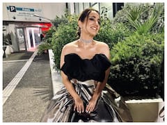Cannes 2023: Kusha Kapila Attends Premiere Of Rapito Wearing Foil Jacquard Gown - See Pics
