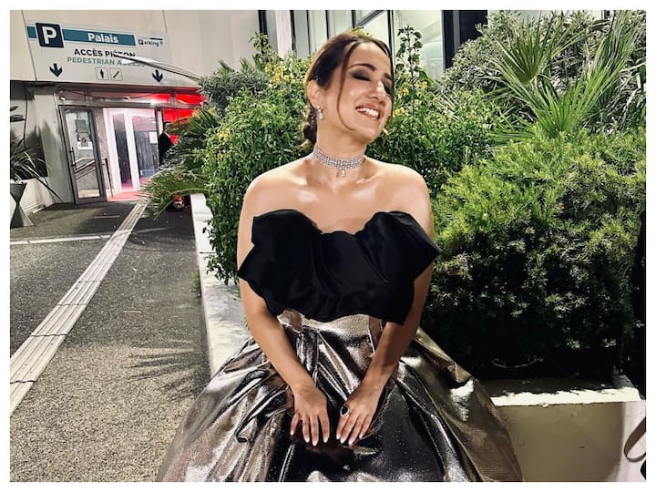 Kusha Kapila, who is currently at the 76th Cannes Film Festival, took to Instagram to post her pictures from the premiere of the film 'Rapito'.