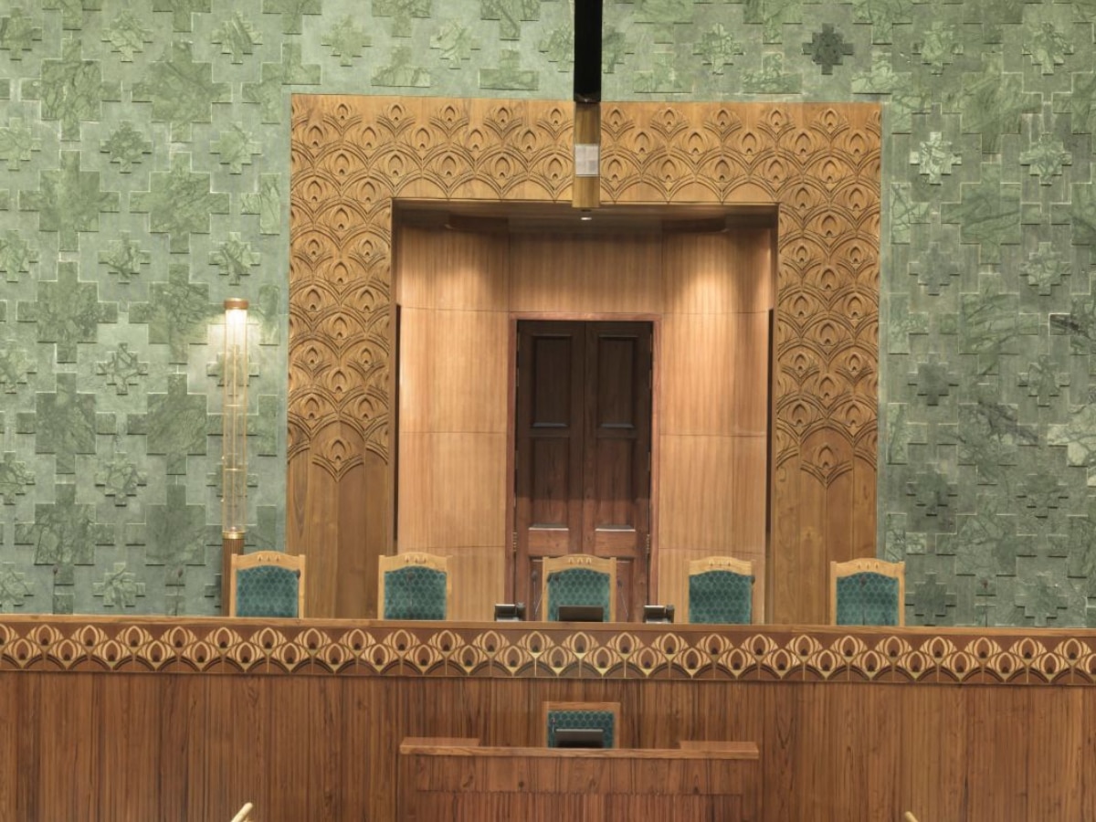 Lotus, Peacock, And Banyan Tree: Here's How New Parliament Themed On 3 National Symbols Looks From Inside