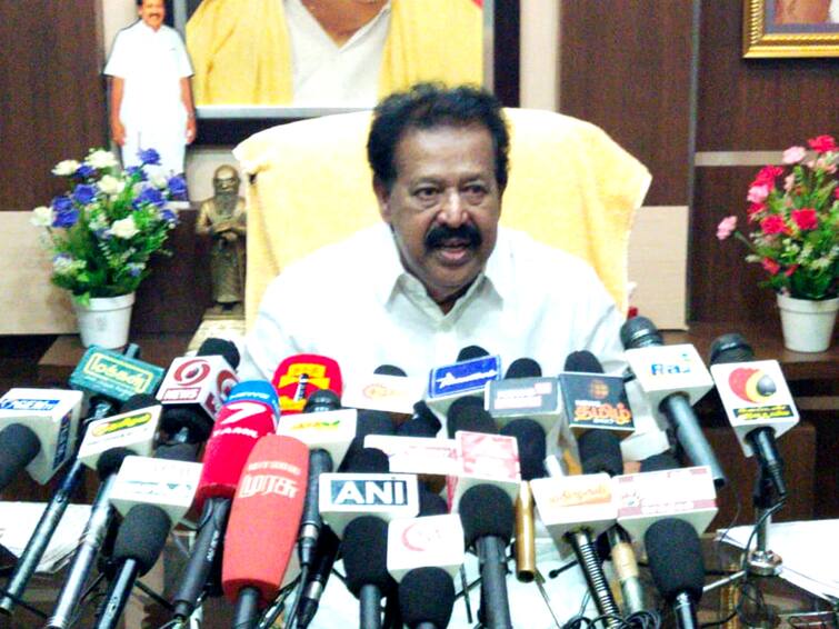 BJP and Annamalai do not care about Tamil  says Minister Ponmudi TNN பாஜகவினருக்கும் அண்ணாமலைக்கும் தமிழின் மீது அக்கறை இல்லை - அமைச்சர் பொன்முடி
