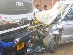 नवादा में भीषण सड़क हादसा, सड़क किनारे खड़े दो लोगों को बारात के वाहन ने रौंदा, घटनास्थल पर मौत