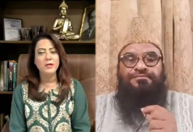 Watch Arzoo Kazmi Maulana Sajid Rashidi debate on Islam Quran 72 hoor in jannat for men video Viral 'जिहादियों को जन्‍नत में 72 हूरें तो महिलाओं को क्या मिलेगा..', PAK जर्नलिस्ट के सवाल पर भारतीय मौलाना ने क्या जवाब दिया, देखें VIDEO