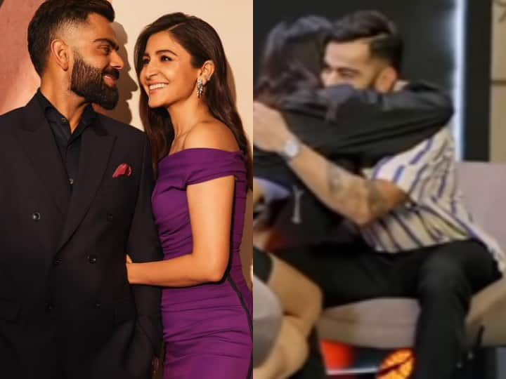 Virat Kohli said dialogue of Band Baaja Baaraat Anushka Sharma was stunned Virat Kohli को अपनी फिल्म 'बैंड बाजा बारात' का डायलॉग बोलता देख दंग रह गईं Anushka Sharma, सबके सामने कर दिया किस