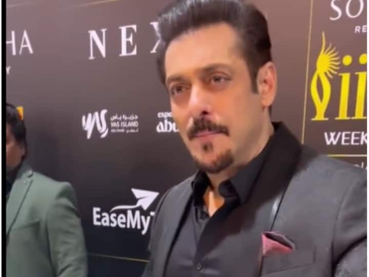 salman khan gets marriage proposal at iifa 2023 bhaijaan reply video viral Salman Khan को हॉलीवुड से आई लड़की ने शादी के लिए किया प्रपोज, भाईजान ने जवाब देकर तोड़ दिया दिल