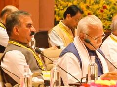 CM सुखविंदर सिंह सुक्खू ने नीति आयोग की बैठक में लिया हिस्सा, PM मोदी से की ये मांग