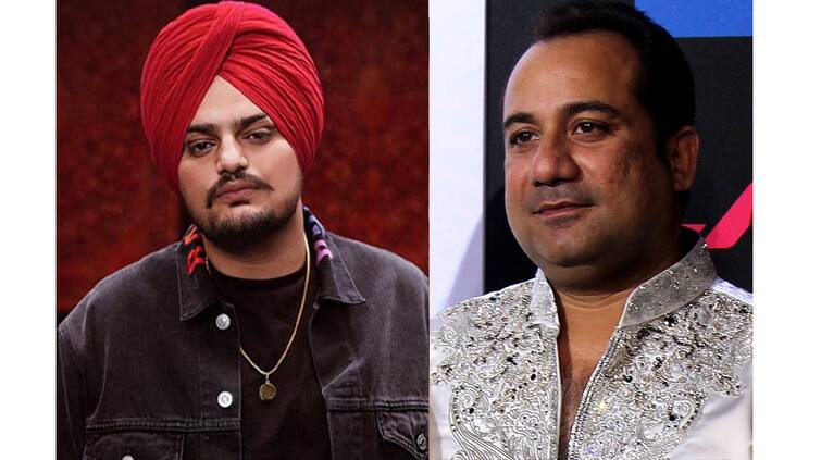 Pakistani Sufi singer Rahat Fateh Ali Khan paid tribute to Sidhu Moosewala the colors were painted like this in the live show  Sidhu Moose Wala: ਸਿੱਧੂ ਮੂਸੇਵਾਲਾ ਨੂੰ ਪਾਕਿਸਤਾਨੀ ਸੂਫ਼ੀ ਗਾਇਕ ਰਾਹਤ ਫਤਹਿ ਅਲੀ ਖ਼ਾਨ ਨੇ ਇੰਝ ਦਿੱਤੀ ਸ਼ਰਧਾਂਜਲੀ, ਲਾਈਵ ਸ਼ੋਅ 'ਚ ਲਗਾਏ ਚਾਰ ਚੰਨ