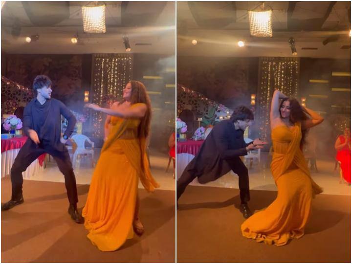Bekaaboo Star Monalisa dances with Shalin Bhanot on Bhojpuri song Lollypop Lagelu video viral Watch: भोजपुरी सॉन्ग 'लॉलीपॉप लागेलु' पर मोनालिसा ने शालीन भनोट संग किया कमरतोड़ डांस, वीडियो वायरल