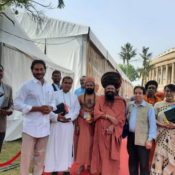 In Pics: కొత్త పార్లమెంట్ భవనం ప్రారంభోత్సవంలో సీఎం జగన్