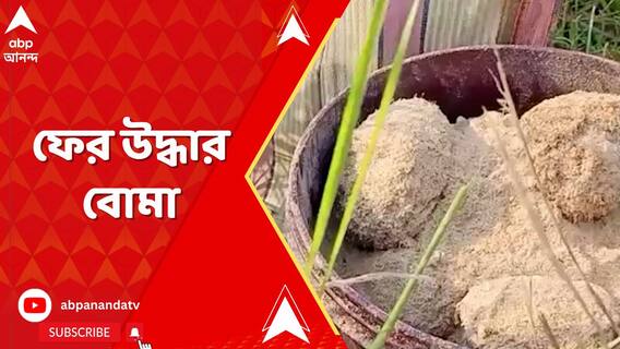 সাঁইথিয়ার ফুলুর অঞ্চলের চাঁদপুর গ্রাম থেকে মিলল ব্যাগ ও দুটি প্লাস্টিকের বালতি বোঝাই বোমা