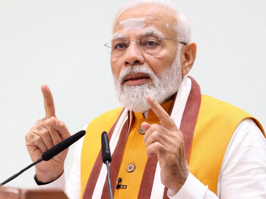 PM Modi Arrives At New Parliament Building For Inauguration, Ceremony To Begin With Pooja PM Modi Arrives At New Parliament Building For Inauguration, Ceremony To Begin With Puja