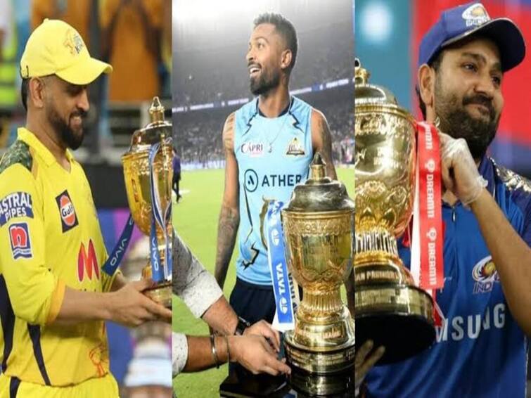 Rohit Sharma biggest record in danger Hardik Pandya and Dhoni chasing him most ipl winning final IPL Final CSKvsGT:  ரோகித் சர்மாவிற்கு மட்டுமே சொந்தமான சாதனை.. பங்குபோடப் போவது ஹர்திக்கா..? தோனியா..?