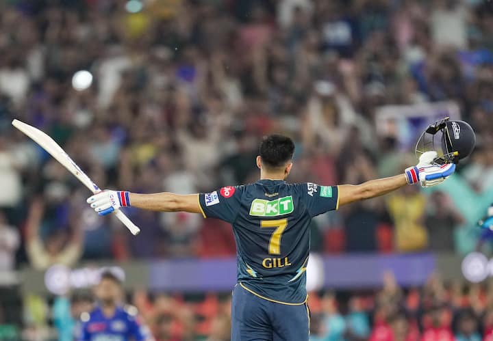 Although it might seem impossible, Shubman Gill needs 123 runs to beat Virat Kohli's record of 973 runs in an IPL season, which the RCB legend scored in 2016 season.