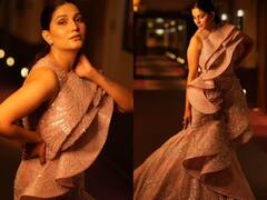 Sapna Glam Look: પિન્ક ગાઉનમાં હરિયાણવીની દેસી ક્વિનનો ગ્લેમ લૂક, તસવીરના કેપ્શનમાં લખ્યું- ‘મને ખબર છે હું કોણ છું’