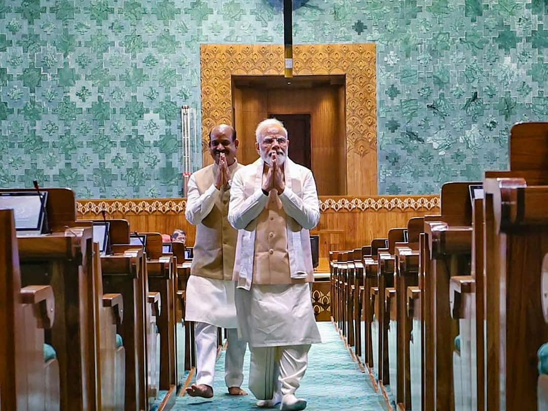 PM Modi Speech Highlights New Parliament Building Inauguration PM Narendra Modi Address Key Takeaways Sengol Sceptre We Have To Make India Developed Nation In Next 25 Years: PM Modi In First Address In New Parliament — Highlights