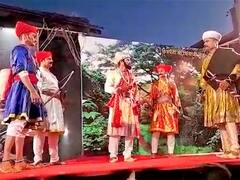 PHOTO : बेळगावात शिवजयंती चित्ररथ मिरवणूक तब्बल साडेबारा तास चालली