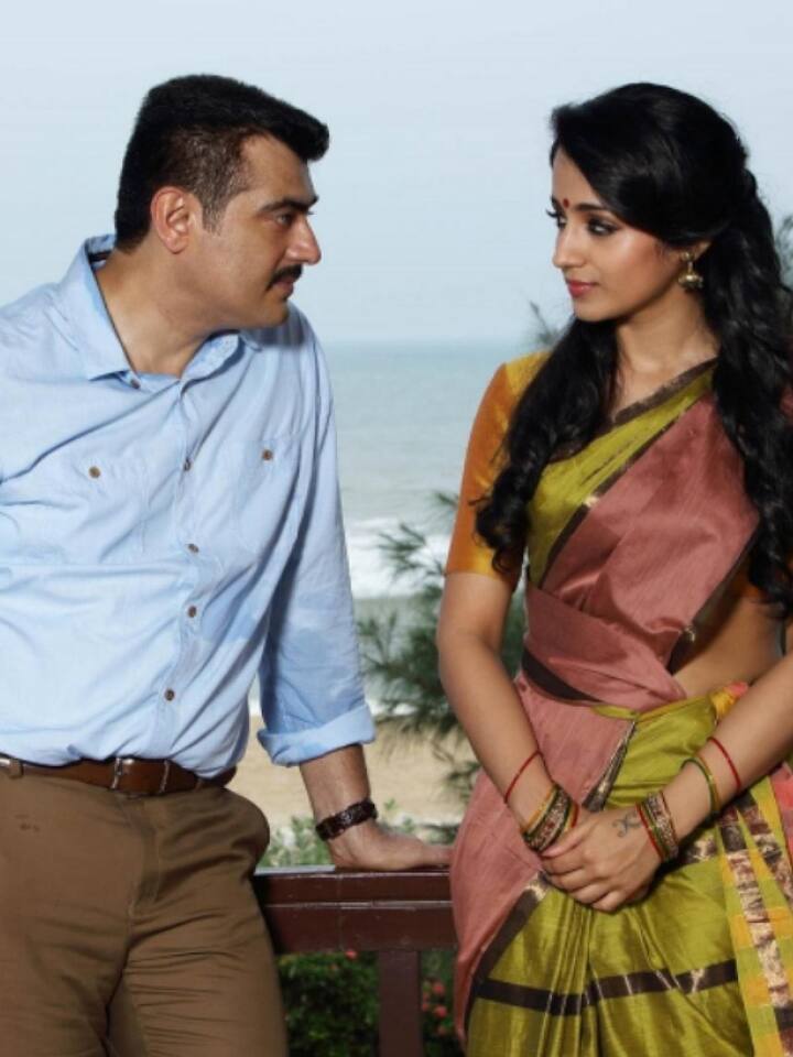அஜித்குமார் த்ரிஷா காம்போ மங்காத்தா படத்திற்கு பிறகு இப்படத்தில் இணைந்து நடிக்கின்றனர்