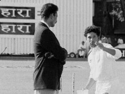 Ravi Shastri birthday Rare Photo posted by Sachin Viral Twitter post ரவி சாஸ்திரியின் பிறந்தநாள்… சச்சின் வெளியிட்ட அரிய புகைப்படம்… வைரலாகும் டிவிட்டர் பதிவு!