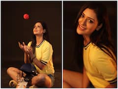 పాపం పాయల్ రాజ్‌పుత్ - బ్యాట్, బాల్‌తో రెడీ, ఇంతలో జోరున వర్షం!