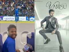 Suryakumar Yadav : விமானத்தில் ’வாரிசு’ படம் பார்த்து......வைப் ஆன சூரியகுமார் யாதவ் !