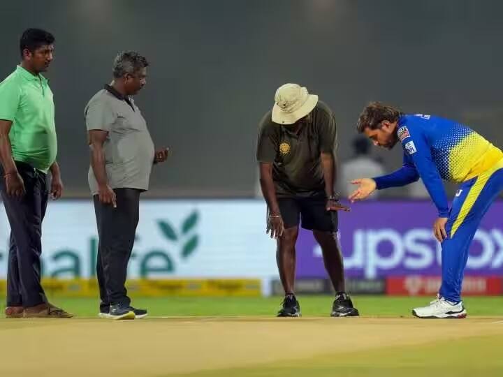 IPL 2023 Final: special video of team of pitch curator process before ipl final between chennai super kings vs gujarat titans IPL 2023 Final: આઇપીએલ દરમિયાન કઇ રીતે તૈયાર કરવામાં આવી પીચો ? વીડિયોમાં જુઓ આખી પ્રૉસેસ