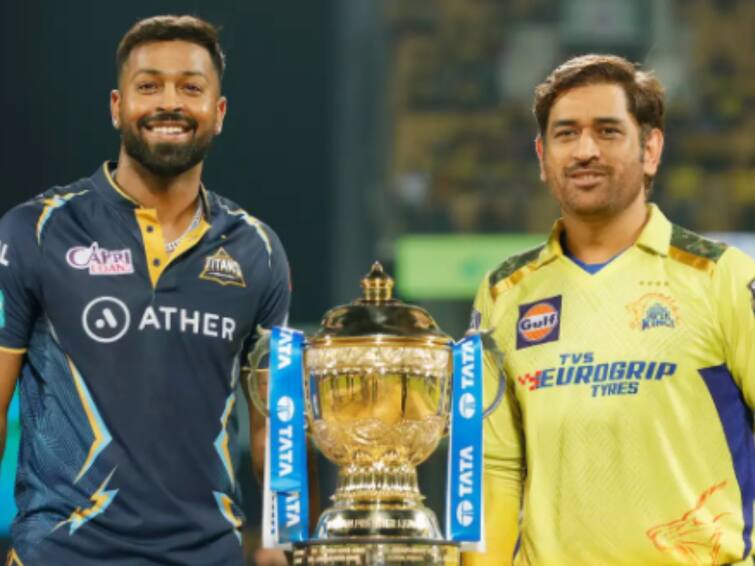 IPL 2023 Final CSK vs GT Rain Scenario What Happens if Chennai Super Kings vs Gujarat Titans Final Gets Washed Out 2023 ipl live marathi news CSK vs GT Final : अंतिम सामन्यावर पावसाचं संकट! पावसामुळे चेन्नई विरुद्ध गुजरात सामना रद्द झाल्यास विजेता संघ कोणता?