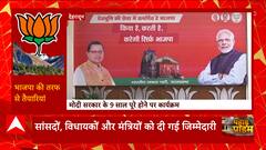 Uttarakhand: BJP के 9 साल पूरे होने पर कार्यक्रम का आयोजन, सांसद-मंत्रियों को सौंपी गई नई जिम्मेदारी