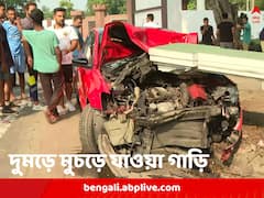 ফের বেপরোয়া গাড়ির দৌরাত্ম্য শহরে, সটান ফোর্ট উইলিয়ামের দেওয়ালে ধাক্কা