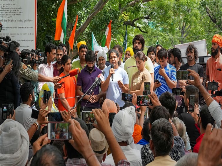 Wrestlers Protest Delhi Police Releases Vinesh Phogat And Sakshi Malik Hours After Detention Hours After Detention, Delhi Police Releases Women Wrestlers Including Vinesh And Sakshi