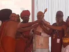 Sengol In New Parliament Building : नव्या संसद भवनाचं उद्घाटन, राजदंड विधीवत संसदेत स्थापित