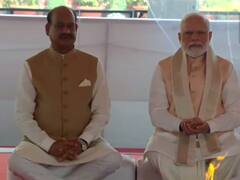 New Parliament Building: संसद में सेंगोल की स्थापना, श्रमजीवियों को सम्मान... तस्वीरों में देखिए कैसे हुआ नए भवन का उद्घाटन