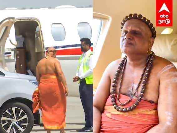 Thiruvavaduthurai Aadheenam Delhi Travel : மத்திய அரசின் ஏற்பாடு..தனி விமானத்தில் டெல்லி பறந்த ஆதீனம்