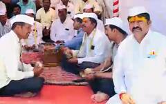 Jejuri News : जेजुरीत जागरण गोंधळानंतर आज आंदोलनस्थळी भजन आणि टाळ, मृदुंगाचा गजर