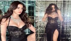 ਦਿਸ਼ਾ ਪਟਾਨੀ ਨੇ ਥਾਈ ਹਾਈ ਸਲਿਟ ਡਰੈੱਸ ਪਹਿਨ ਕੇ ਢਾਹਿਆ ਕਹਿਰ