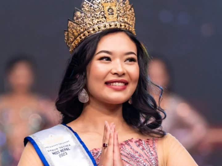 Miss Nepal 2023: सृच्छा प्रधान ने मिस नेपाल वर्ल्ड 2023 का खिताब अपने नाम किया है. एनवायरनमेंटल स्टडीज में ग्रेजुएशन करने वाली सृच्छा खुद को एनवायरनमेंटल एक्टिविस्ट बताती हैं.