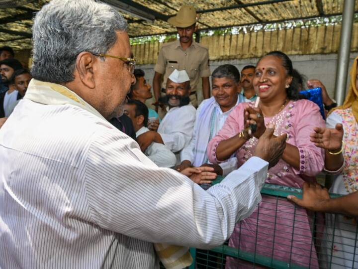 Karnataka Chief Minister Siddaramaiah held his first 'janata darshan' at his official residence in Bengaluru on Monday.