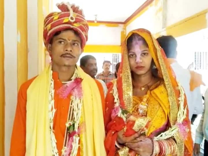 Bihar Hajipur Nausheen impressed by Baba Bageshwar Statement About Hindu Nation Married With Hindu boy ann Bihar News: बाबा बागेश्वर से प्रभावित हुई नौशीन, डुबकी लगाकर बन गई रुक्मिणी, हिंदू लड़के से कर ली शादी