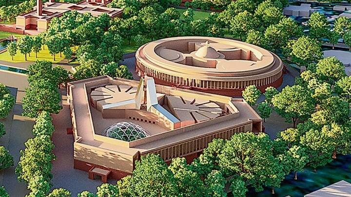 New Parliament Building: નવા સંસદ ભવનનું નિર્માણ દેશના વિવિધ ભાગોમાંથી સામગ્રી વડે કરવામાં આવ્યું છે. ગત રોજ એટલે કે 28 મેના રોજ વડાપ્રધાન મોદીએ તેનું ઉદ્ઘાટન કર્યું હતું.