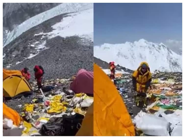 'Heartbreaking': Video Of Waste Piles On Mount Everest Goes Viral As ...