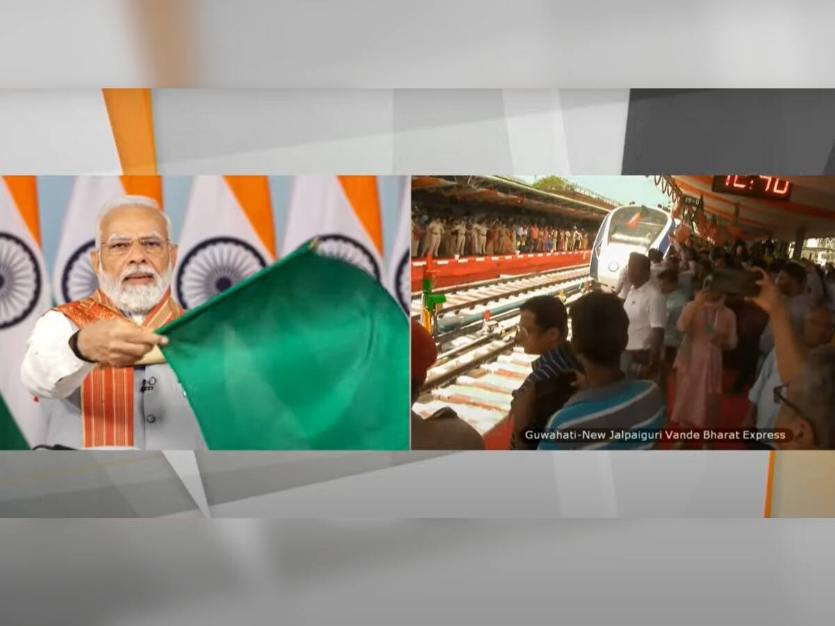 ‘Big Day For Rail Connectivity Of Entire Northeast’: PM Modi Flags Off Maiden Vande Bharat For The Region