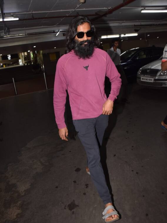 लंबी दाढ़ी, घने बाल.. एयरपोर्ट पर दिखा एक्टर धनुष का ऐसा हाल